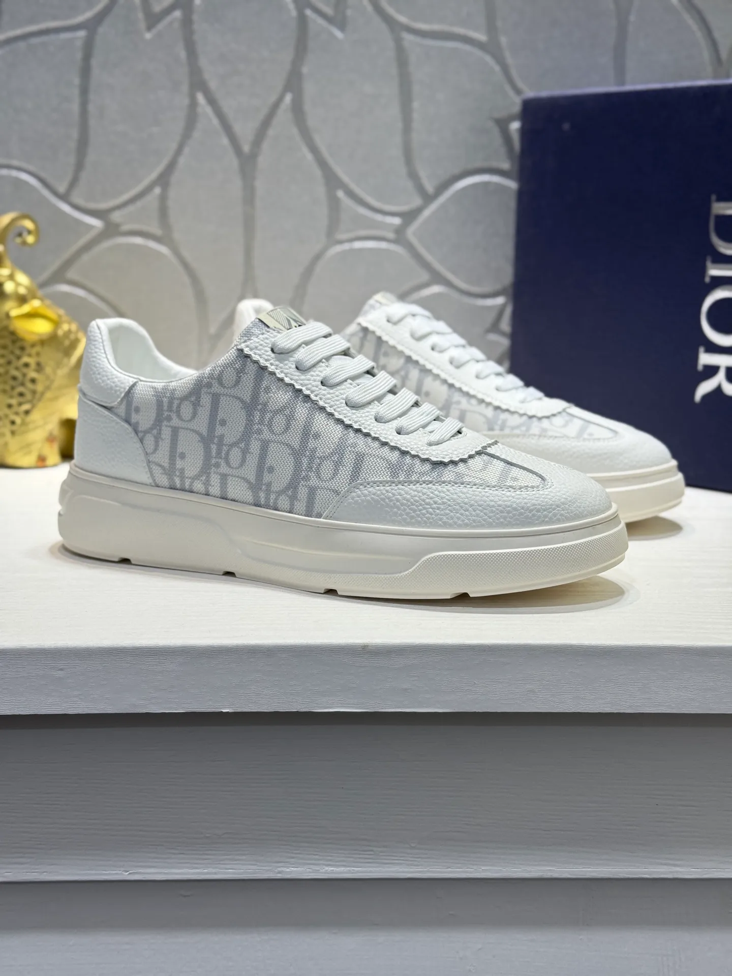 Men's Men's Shoes💰420【New Style】🦑🦑Dior🔥Christan Dior (Dior) hot style [new style] ⚠⚠️Top purchasing 🔍🔍men's casual shoes, upper cowhide stitched with Dijia special fabrics, soles: original soles specially provided by the original factory, exclusive movable molded soles super comfortable, original factory single goods, 🔍🔍high-quality multi-color splicing design, exquisite workmanship, unique, Sheepskin lining💪Details determine quality, we only make shoes with care, you can enter and leave the counter at will, welcome to compare🇮🇹Size: 38-44 (45 customized